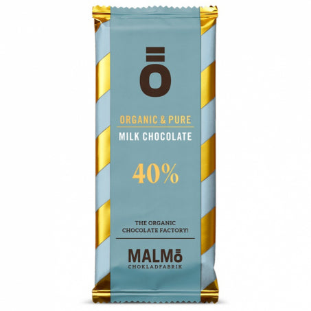 Malmö Chokladfabrik 40% Mjölkchoklad