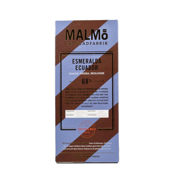 Malmö Chokladfabrik Esmeralda Equador 68%
