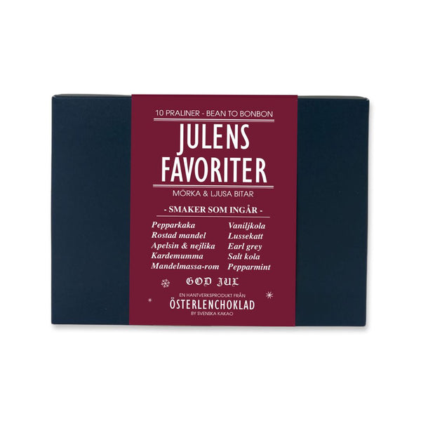 Julens Favoriter 10 praliner
