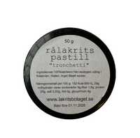 Rålakritspastiller "Tronchetti"